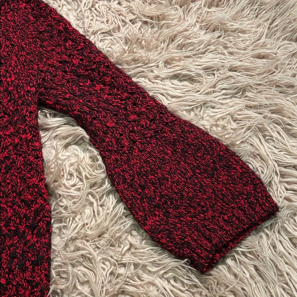 Ruby Rd Marled One Button-Front Cardigan - Picture 7 of 11